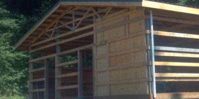Pole building kit wall girts