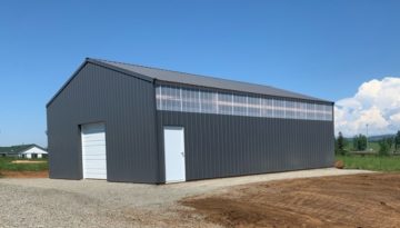 Polycarbonate Translucent Wall Panels When Building a Pole Barn