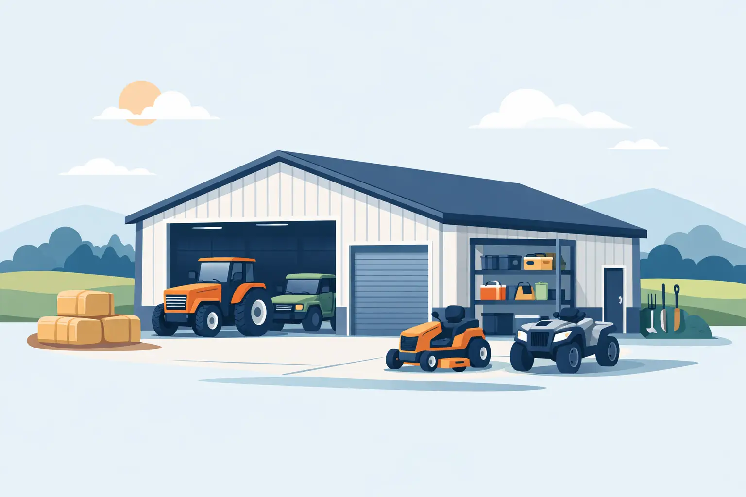 Equipment Storage Building Kits That Fit
