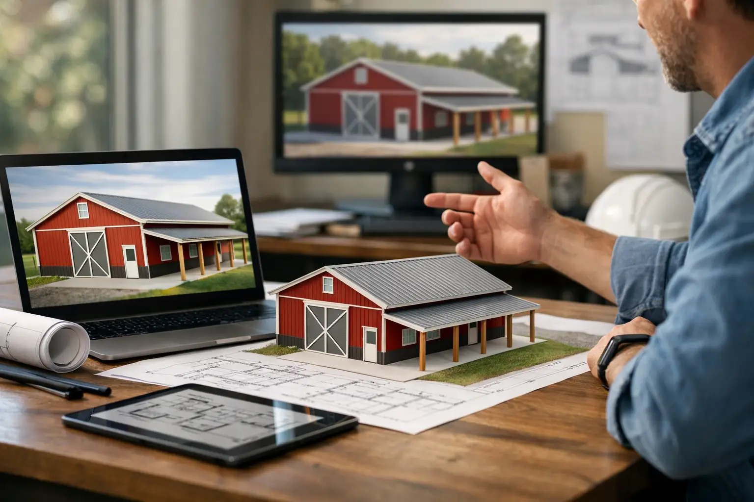 How a 3D Pole Barn Designer Helps You Plan