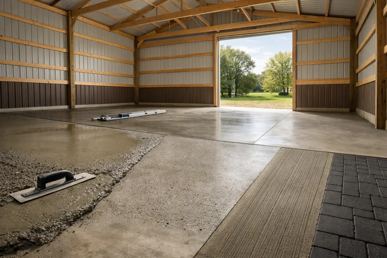 Pole Barn Concrete Options That Make Sense